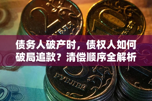 武汉债务人破产时，债权人如何破局追款？清偿顺序全解析